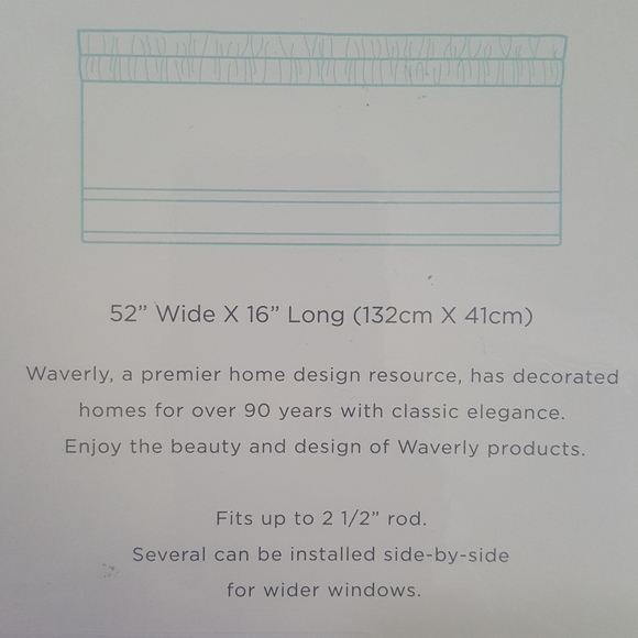 Waverly Tate Valance "Key of Life" - Picture 8 of 11